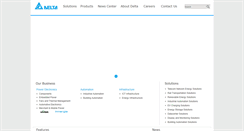Desktop Screenshot of deltaelectronicsindia.com